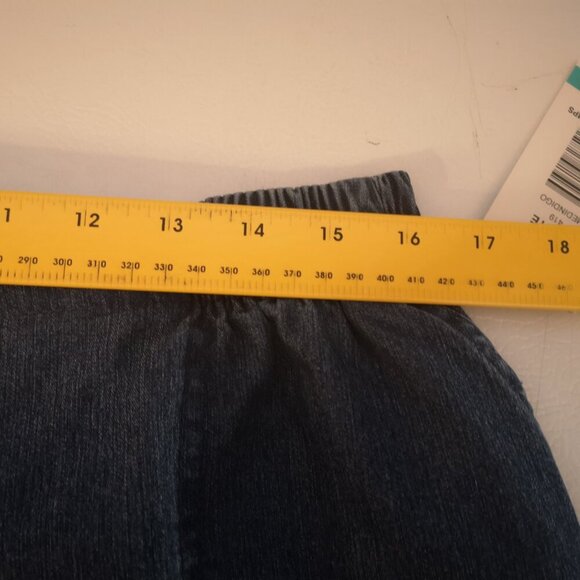 NWT Alia Petite Ladies Size 16P Elastic Waist Jean Shorts - Picture 8 of 9